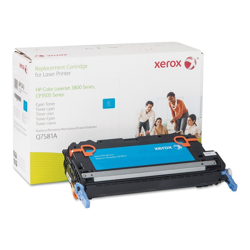 006r01343 Replacement Toner For Q7581a (503a), Cyan