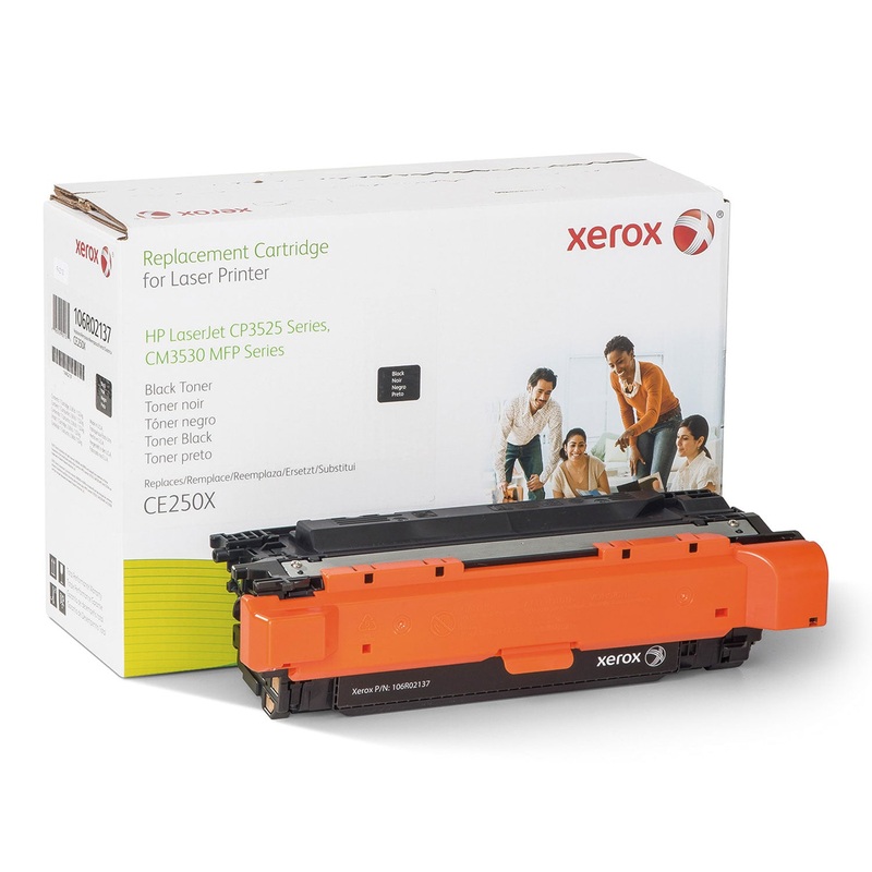 106r02137 Replacement High-Yield Toner For Ce250x (504x), Black