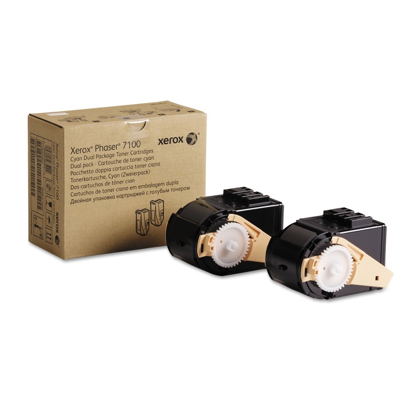 106R02602 TONER, 9000 PAGE-YIELD, CYAN, 2/PACK
