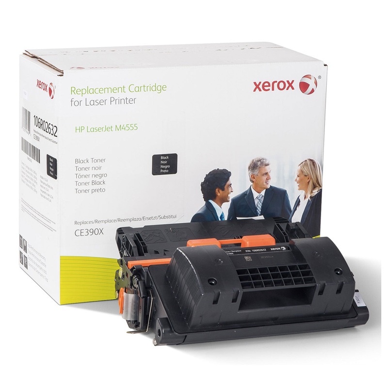 106r02632 Replacement High-Yield Toner For Ce390x (90x), 25400 Page Yield, Black
