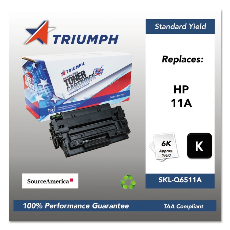 751000NSH0359 REMANUFACTURED Q6511A (11A) TONER, 6000 PAGE-YIELD, BLACK