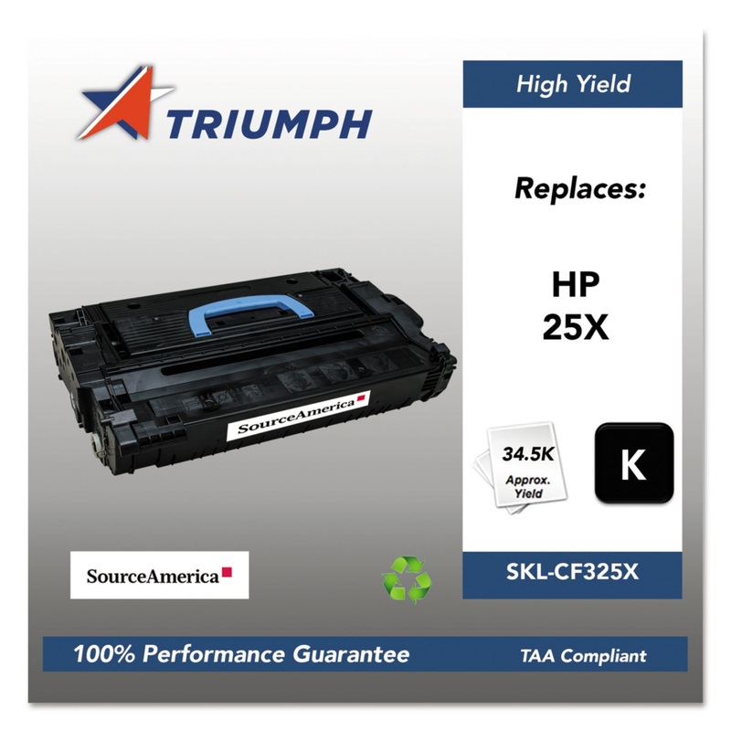 751000NSH1395 REMANUFACTURED CF325X (25X) HIGH-YIELD TONER, 34500 PG-YLD, BLACK