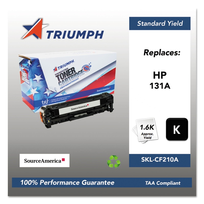 751000NSH1397 REMANUFACTURED CF210A (131A) TONER, 1500 PAGE-YIELD, BLACK