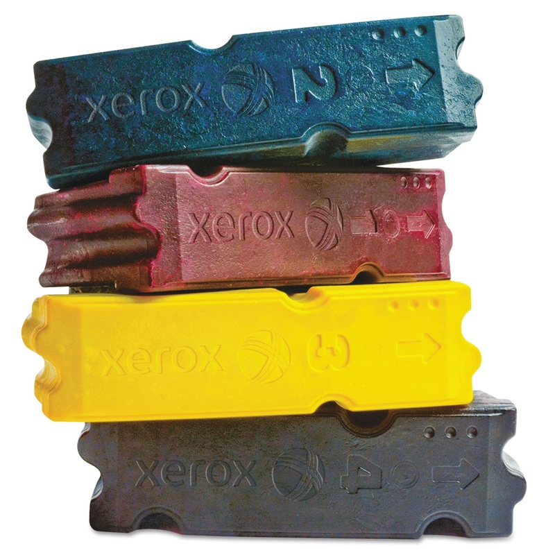 108R00832 SOLID INK STICK, 40000 PAGE-YIELD, BLACK, 4/BOX