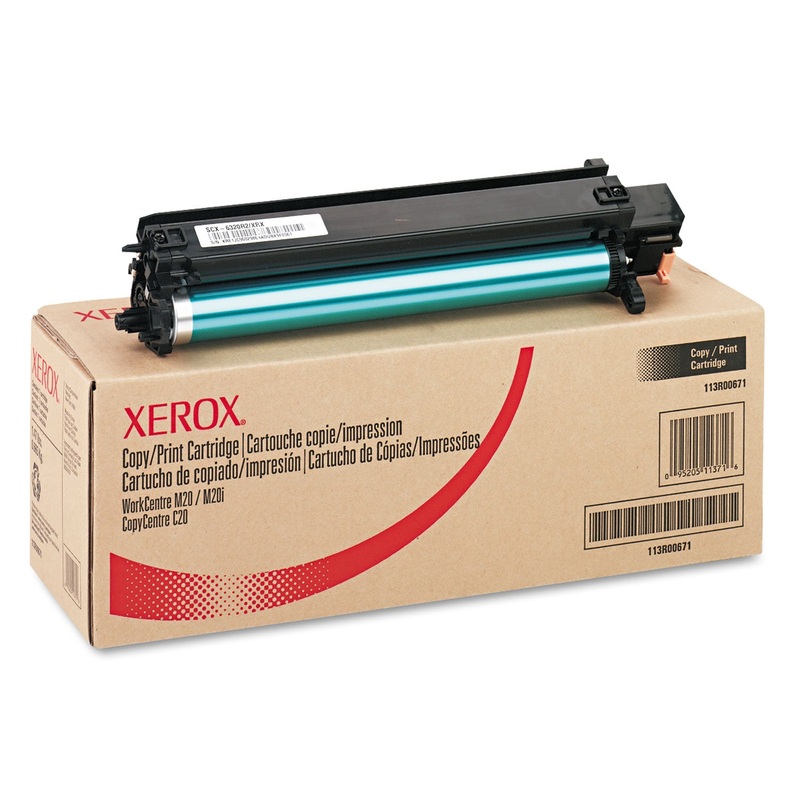 113R00671 DRUM UNIT, 20000 PAGE-YIELD, BLACK
