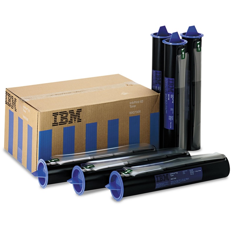 69G7306 TONER, 168000 PAGE-YIELD, BLACK, 6/BOX