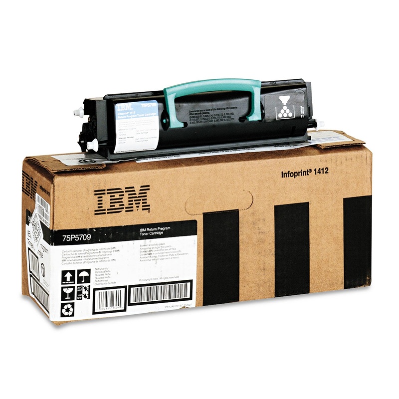 75p5709 Toner, 2500 Page-Yield, Black