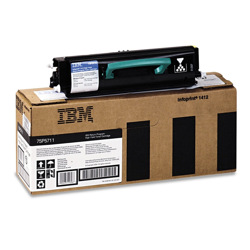 75p5711 High-Yield Toner, 6000 Page-Yield, Black