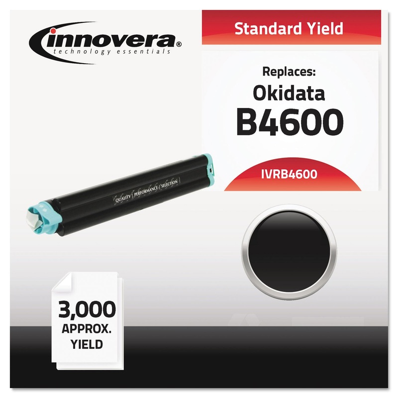 COMPATIBLE 43502301 (B4600) TONER, 3000 PAGE-YIELD, BLACK