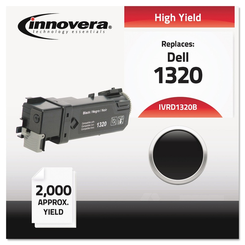 REMANUFACTURED 310-9058 (1320) HIGH-YIELD TONER, 2000 PAGE-YIELD, BLACK