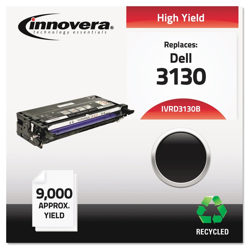 REMANUFACTURED 330-1198 (3130) HIGH-YIELD TONER, 9000 PAGE-YIELD, BLACK