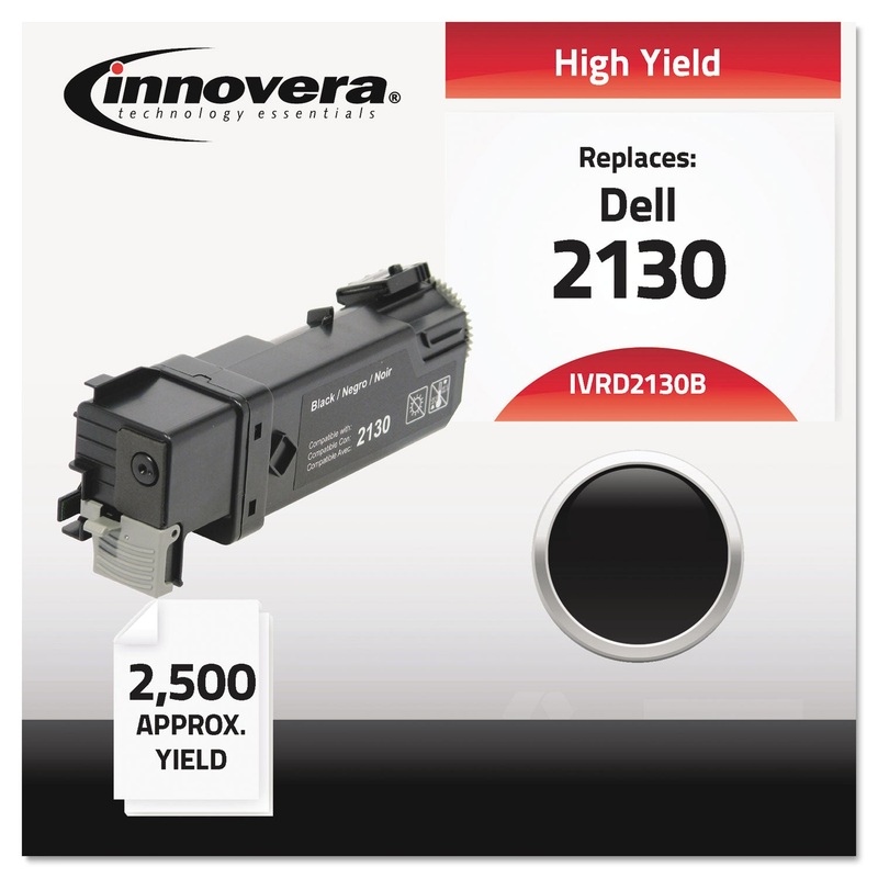 REMANUFACTURED 330-1436 (2130) HIGH-YIELD TONER, 2500 PAGE-YIELD, BLACK
