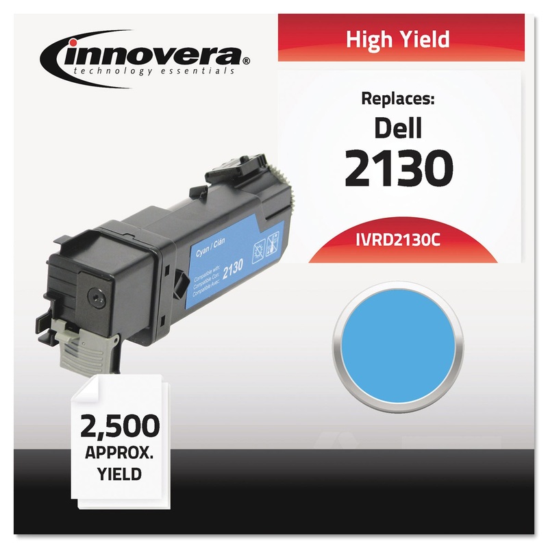 REMANUFACTURED 330-1437 (2130) HIGH-YIELD TONER, 2500 PAGE-YIELD, CYAN