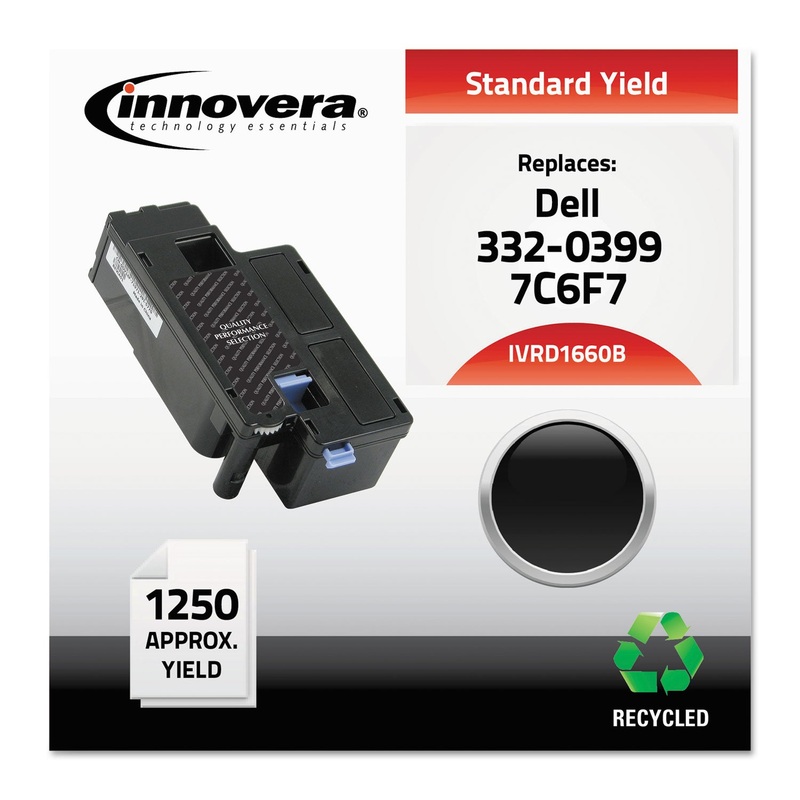 REMANUFACTURED 332-0399 (1660B) TONER, 1250 PAGE-YIELD, BLACK