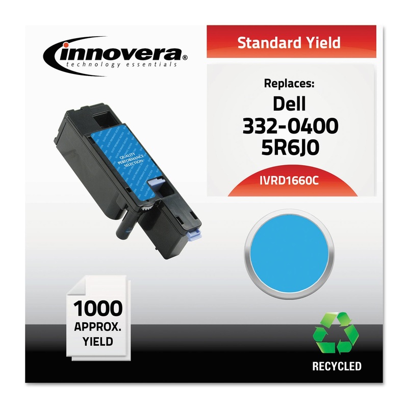 REMANUFACTURED 332-0400 (1660C) TONER, 1000 PAGE-YIELD, CYAN