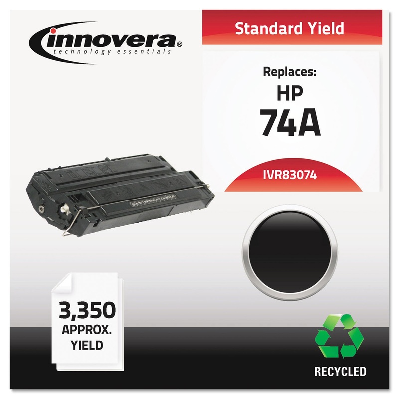 REMANUFACTURED 92274A (74A) TONER, 3350 PAGE-YIELD, BLACK