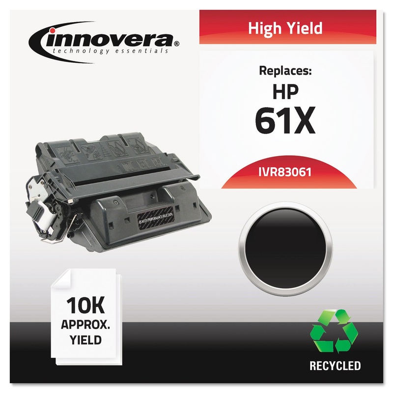 REMANUFACTURED C8061X (61X) HIGH-YIELD TONER, 10000 PAGE-YIELD, BLACK