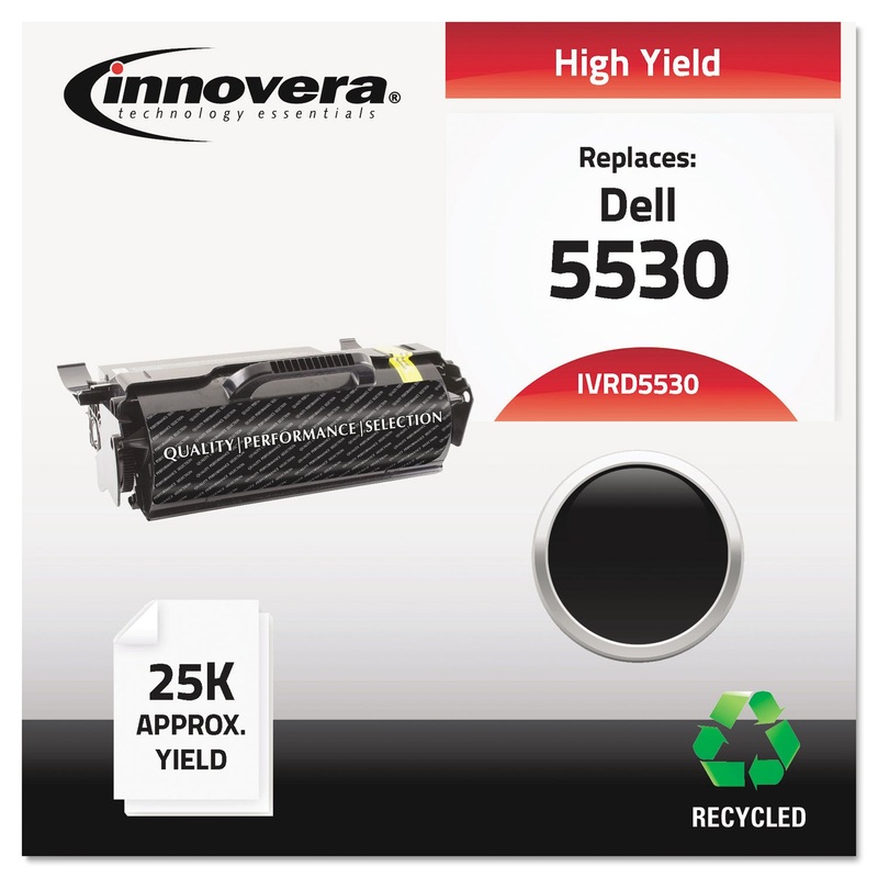 REMANUFACTURED 330-9788 (5530) HIGH-YIELD TONER, 25000 PAGE-YIELD, BLACK