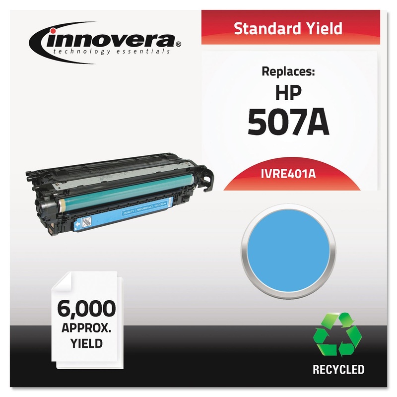 REMANUFACTURED CE401A (507A) TONER, 6000 PAGE-YIELD, CYAN