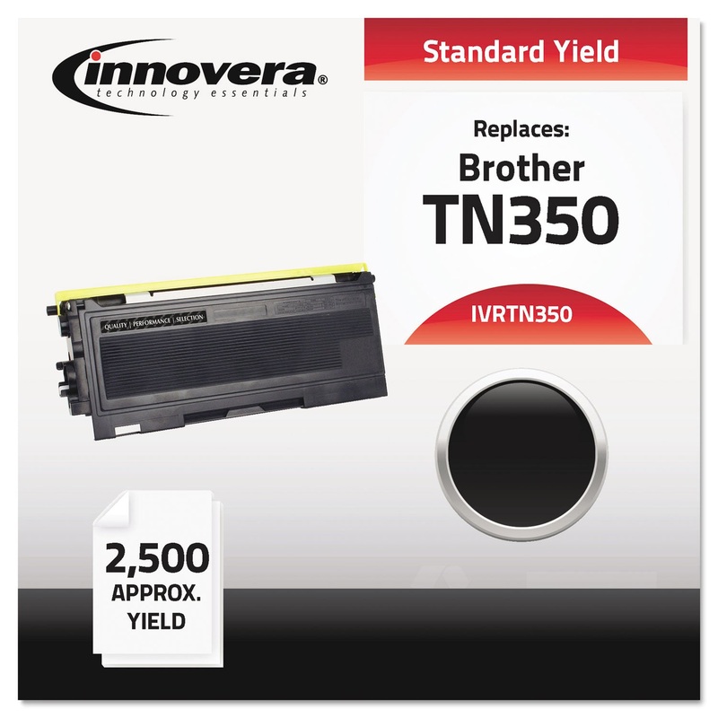 REMANUFACTURED TN350 TONER, 2500 PAGE-YIELD, BLACK