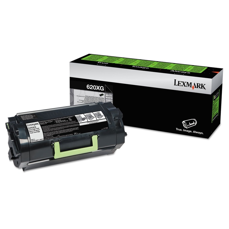 62D0X0G RETURN PROGRAM EXTRA HIGH-YIELD TONER, BLACK, TAA COMPLIANT