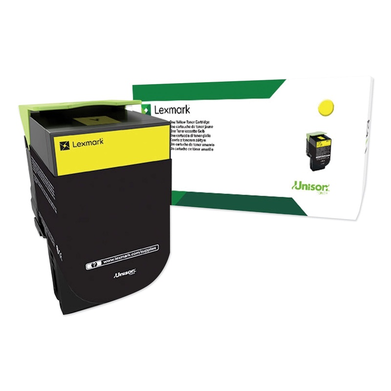 80C0XYG RETURN PROGRAM EXTRA HIGH-YIELD TONER, 4000 YIELD, YELLOW, TAA COMPLIANT