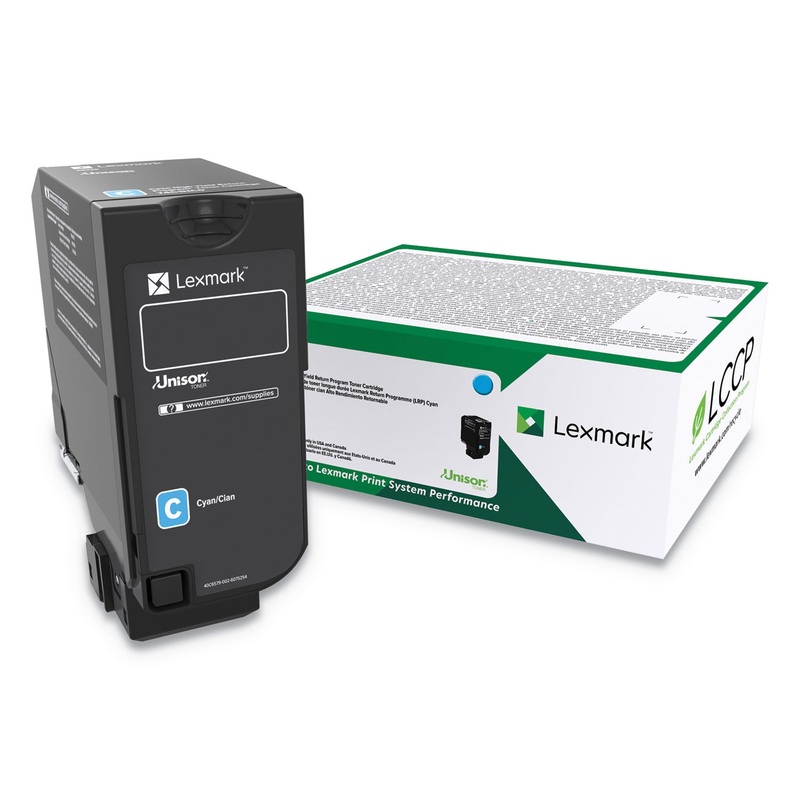84C0HCG (CX725) UNISON HIGH-YIELD TONER, 16000 PAGE-YIELD, CYAN