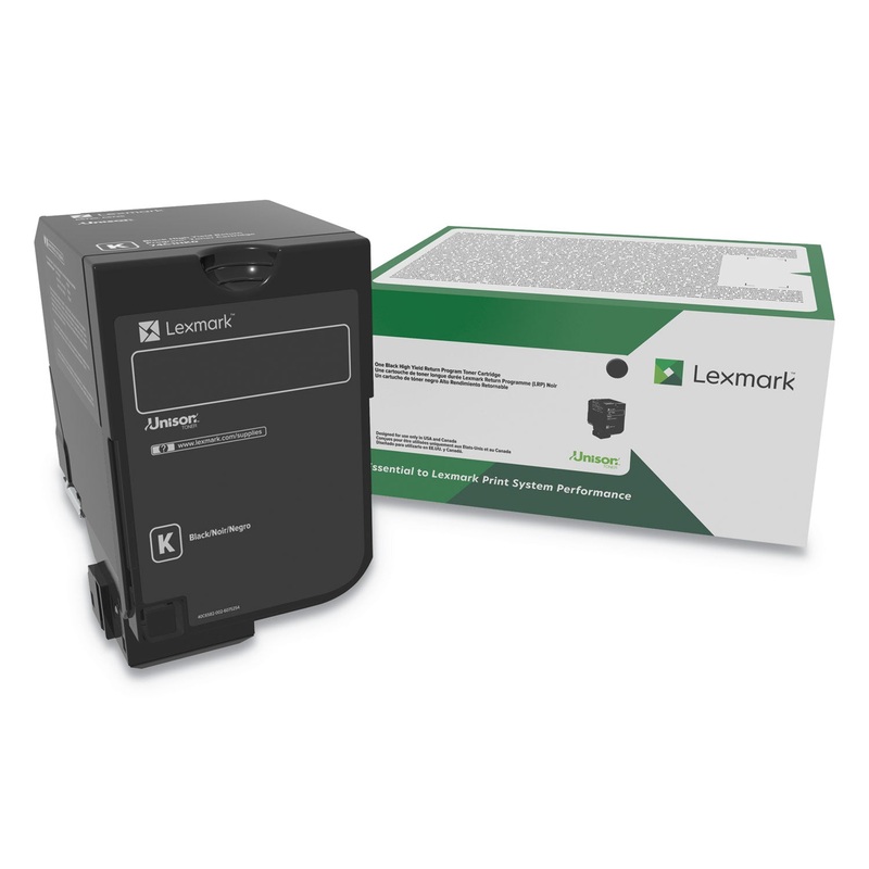 84C0HKG (CX725) UNISON HIGH-YIELD TONER, 25000 PAGE-YIELD, BLACK