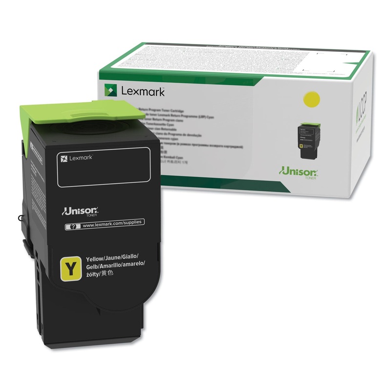 C231HY0 RETURN PROGRAM HIGH-YIELD TONER, 2300 PAGE-YIELD, YELLOW