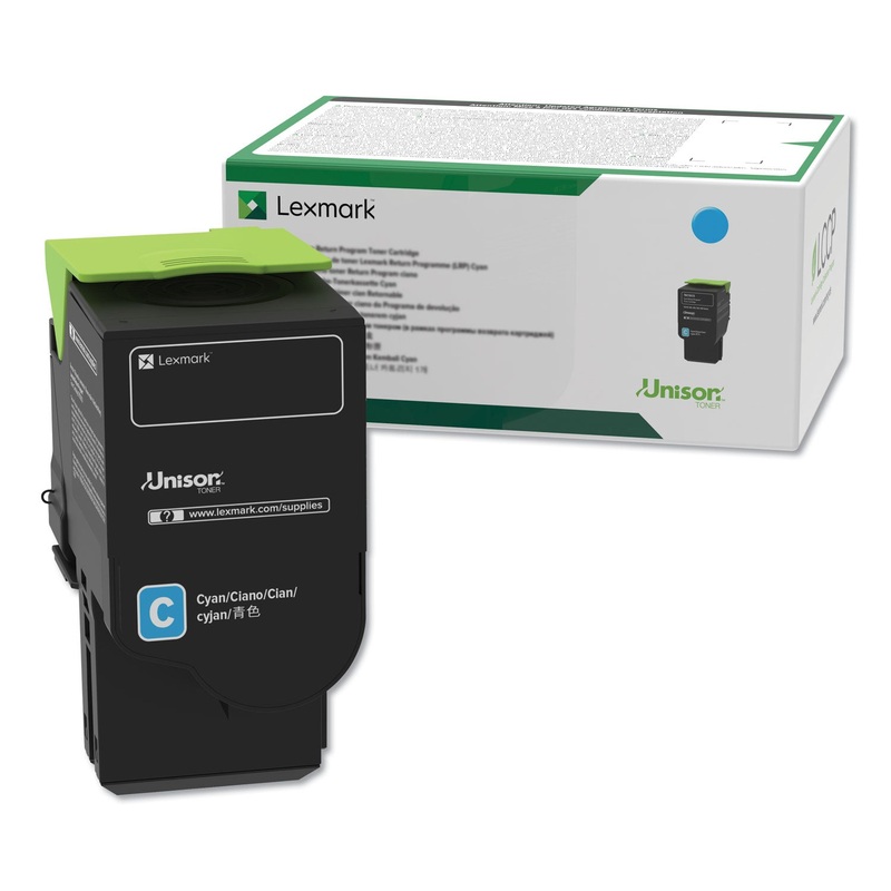 C241XC0 RETURN PROGRAM EXTRA HIGH-YIELD TONER, 3500 PAGE-YIELD, CYAN