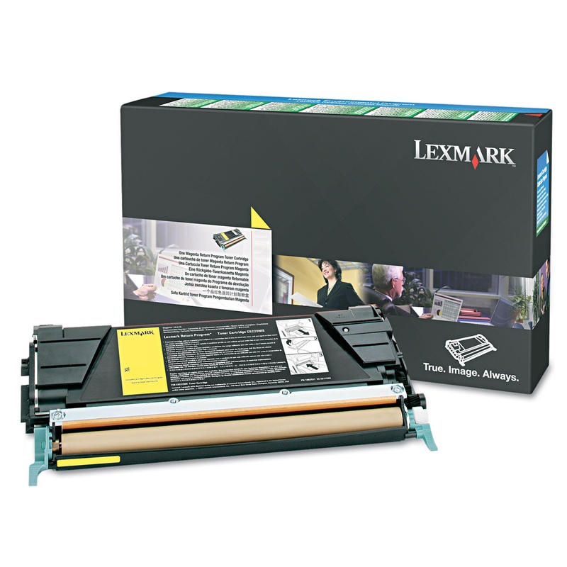 C5246YH RETURN PROGRAM HIGH-YIELD TONER, 5000 PAGE-YIELD, YELLOW