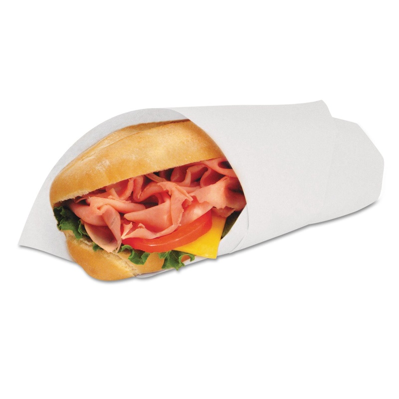 Deli Wrap Dry Waxed Paper Flat Sheets, 18 X 18, White, 1000/pack