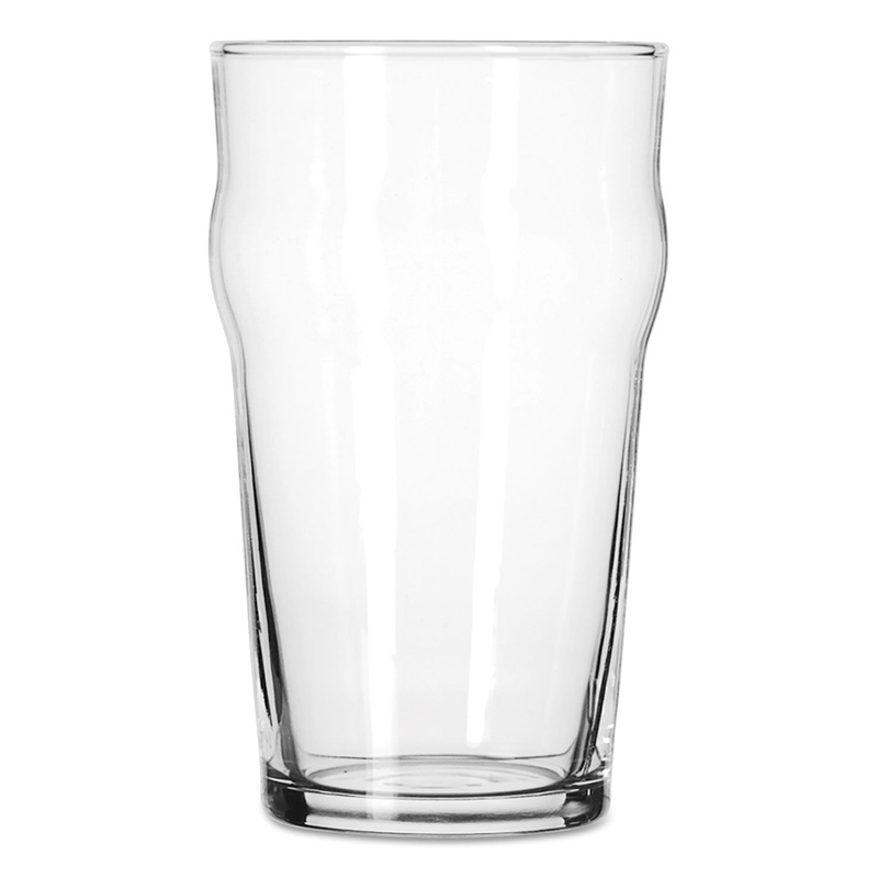 English Pub Glasses, 20 Oz, Clear