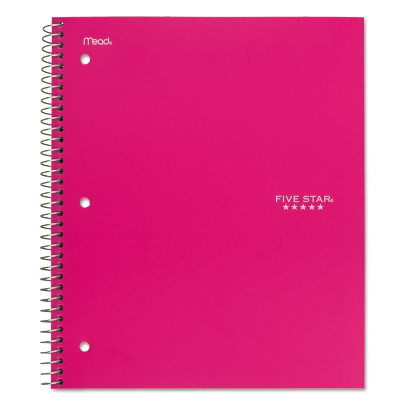 TREND WIREBOUND NOTEBOOK, 1 SUBJECT, MEDIUM/COLLEGE RULE, ASSORTED COLOR COVERS, 11 X 8.5, 100 SHEETS