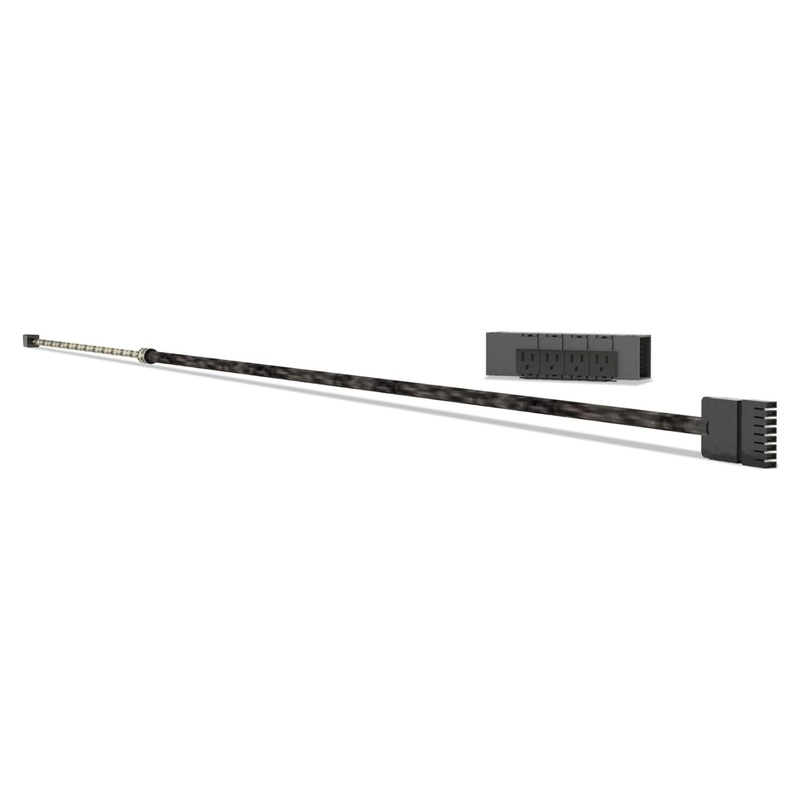 E5 SERIES SINGLE-CIRCUIT PLUG-IN POWER KIT FOR 30″ TECHNOLOGY BELTWAY, BLACK