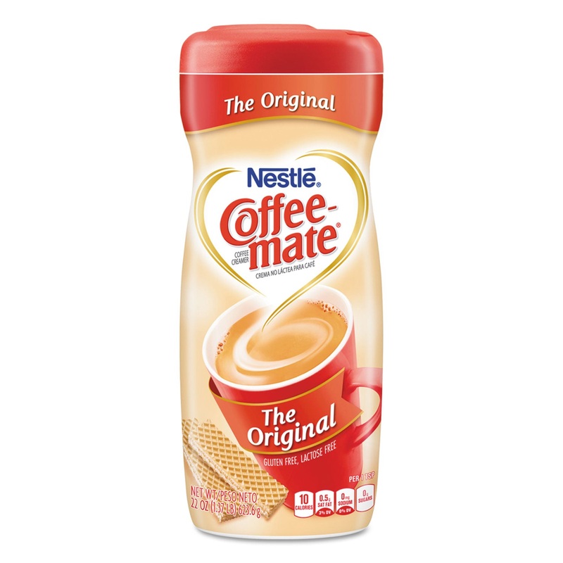 Non-Dairy Powdered Creamer, Original, 22 Oz Canister, 12/carton