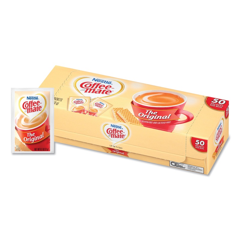 Original Powdered Creamer, 3g Packet, 50/box