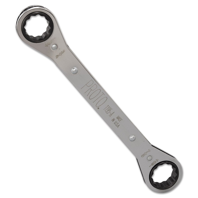 Ratcheting-Box Wrench, Sae, 3/4″ – 7/8″, 12-Point Box