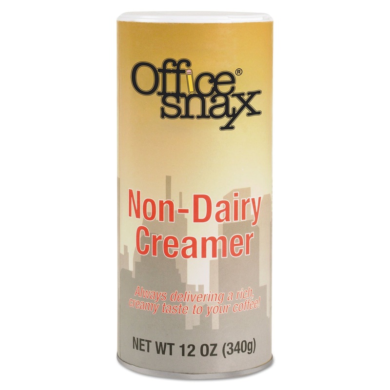 Reclosable Canister Of Powder Non-Dairy Creamer, 12oz