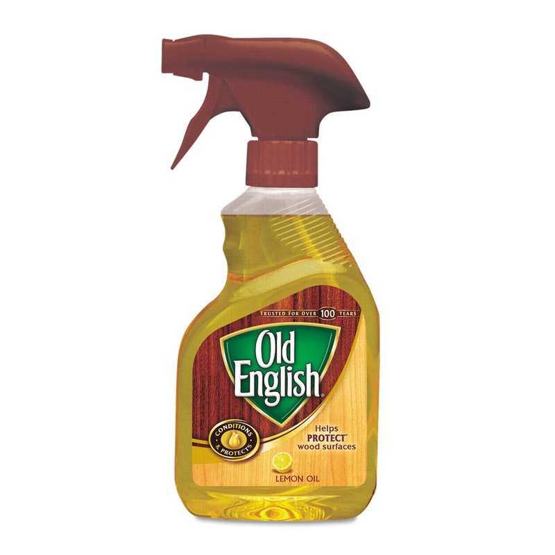 Lemon Oil, Furniture Polish, 12oz, Spray Bottle, 6/carton