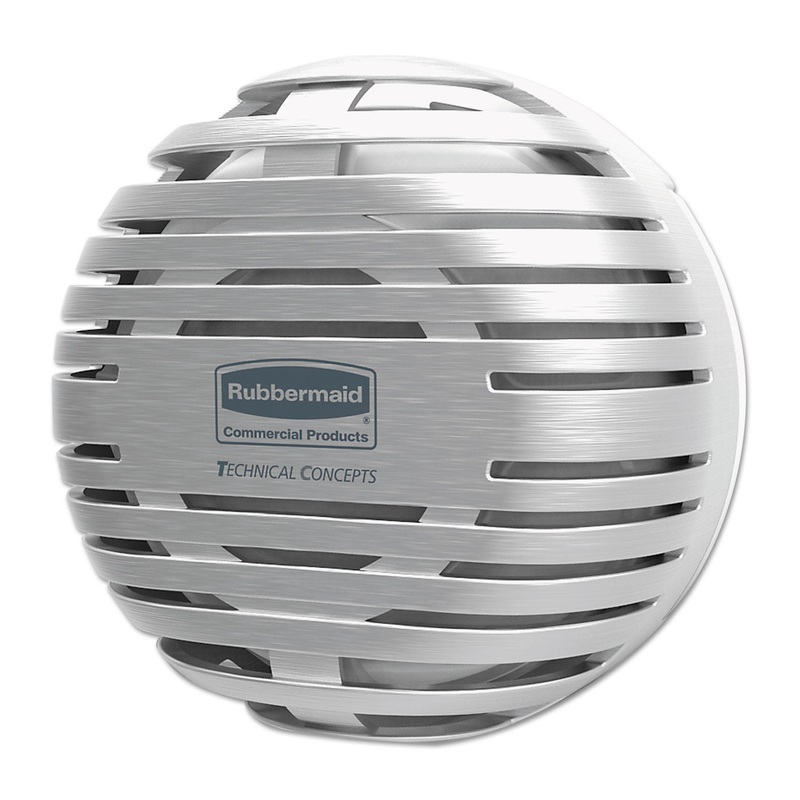TC TCELL 2.0 AIR FRESHENER DISPENSER, 4.09″ X 2.36″ X 4.09″, BRUSHED CHROME