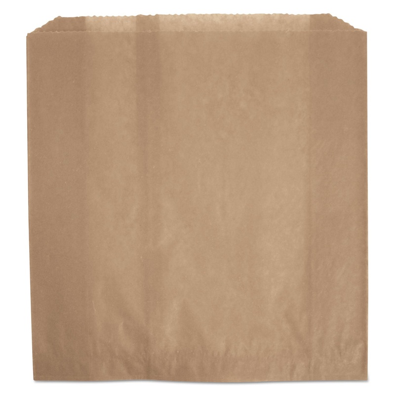 WAXED NAPKIN RECEPTACLE LINERS, 2.75″ X 8.5″, BROWN, 250/CARTON