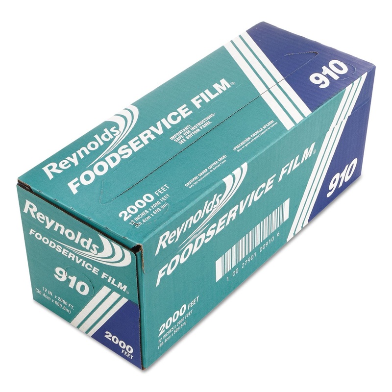 Metro Light-Duty Film With Cutter Box, 12″ X 2000ft, Roll