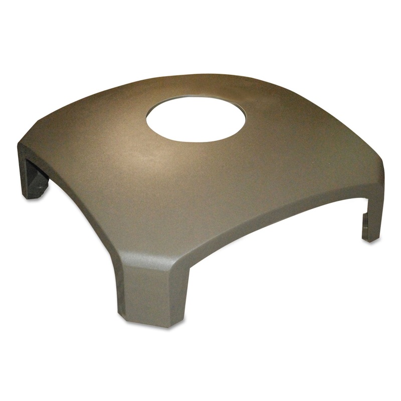 LANDMARK SERIES REPLACEMENT PART, HOOD TOP WITH HOLE, 26W X 26D X 10.25H, DRIFTWOOD
