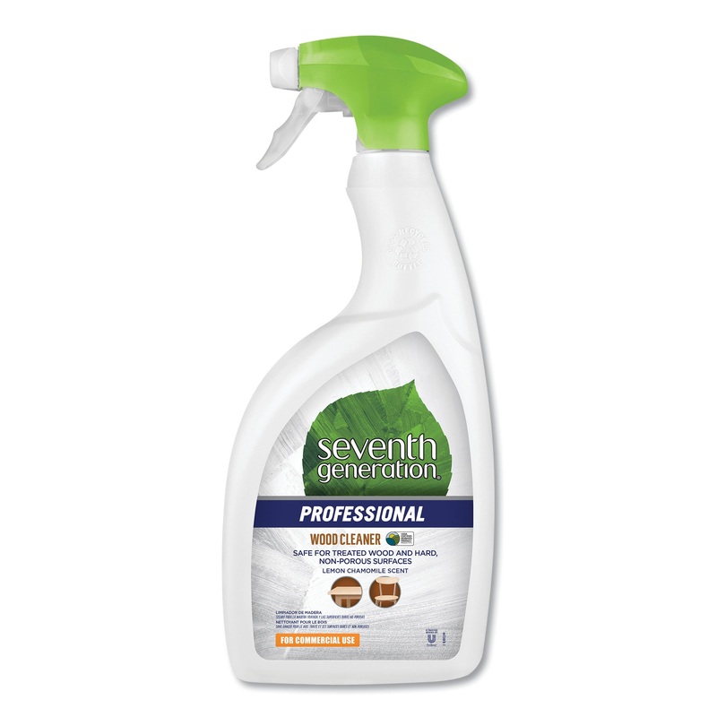 WOOD CLEANER, LEMON CHAMOMILE SCENT, 32 OZ BOTTLE