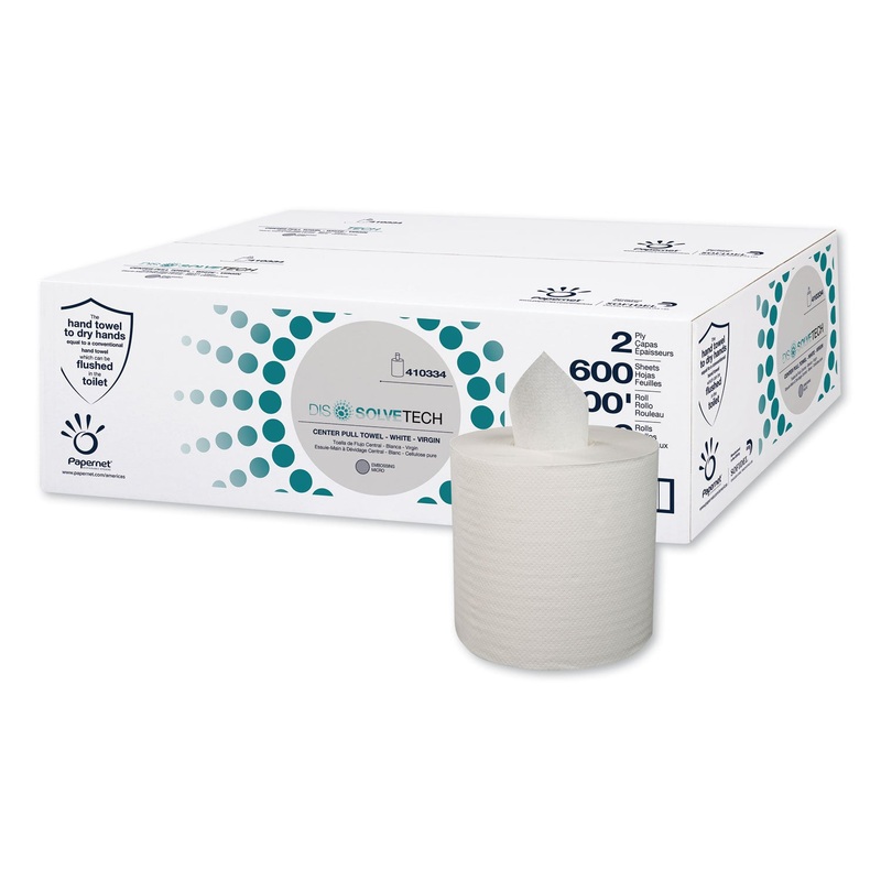 HEAVENLY SOFT PAPER TOWEL, 1-PLY, 7.6 X 10, WHITE, 3600 SHEETS/ROLL