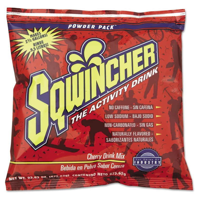 Powder Pack Concentrated Activity Drink, Cherry, 23.83 Oz Packet, 32/carton