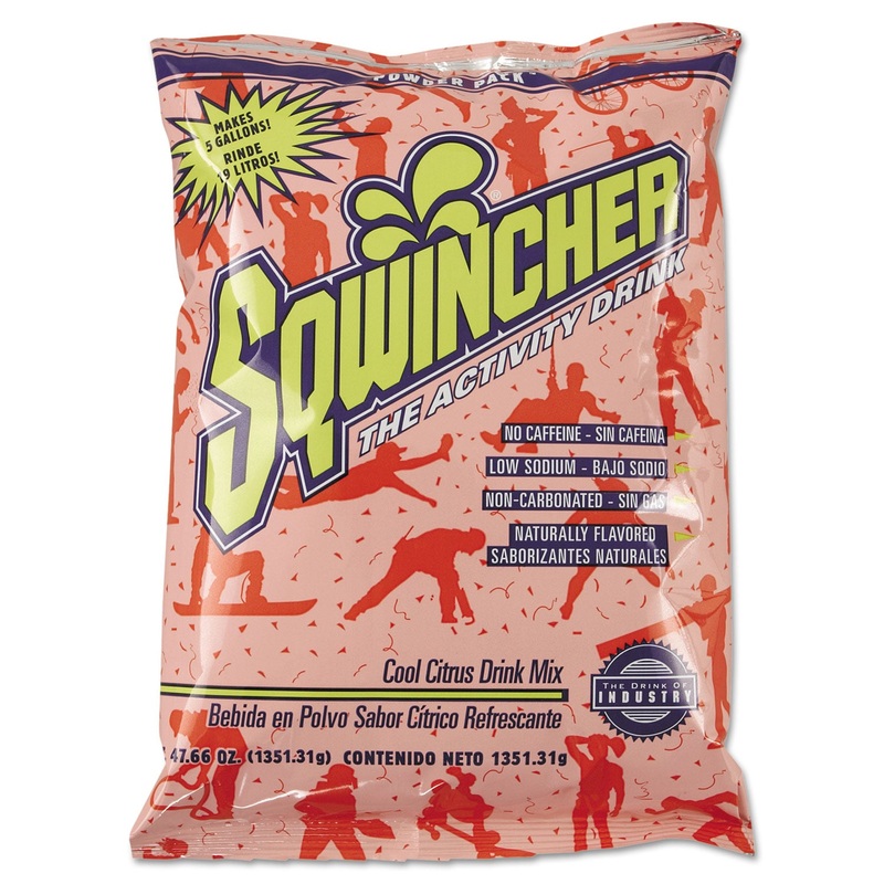 Powder Pack Concentrated Activity Drink, Cool Citrus, 47.66 Oz Packet, 16/carton