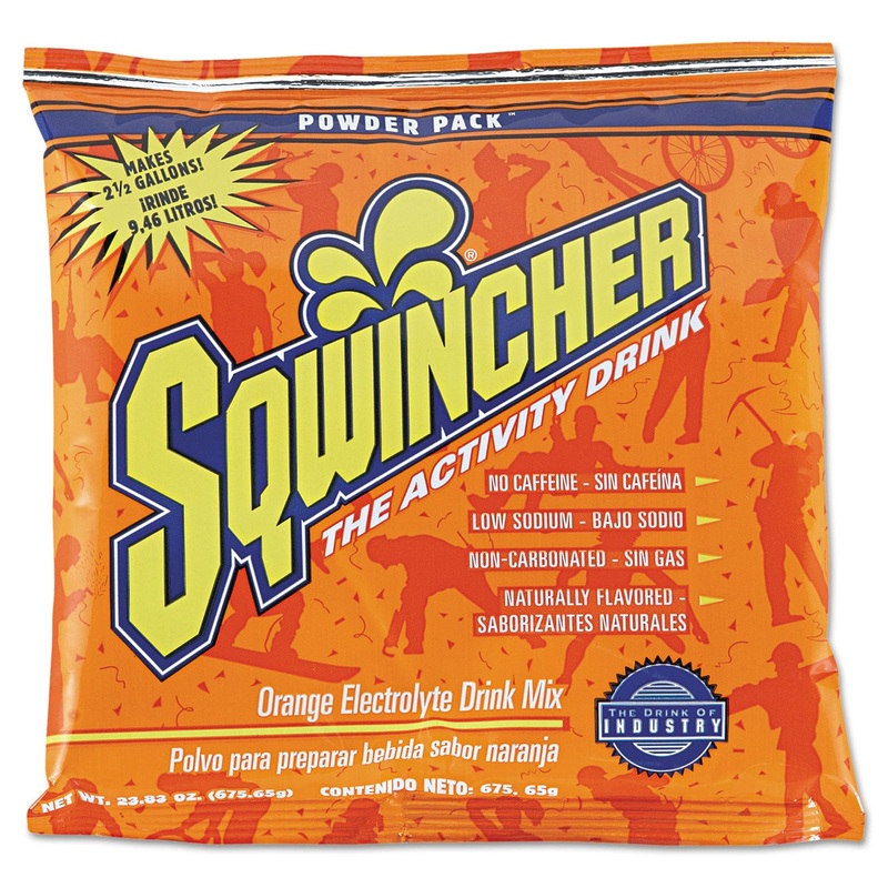 Powder Pack Concentrated Activity Drink, Orange, 23.83 Oz Packet, 32/carton