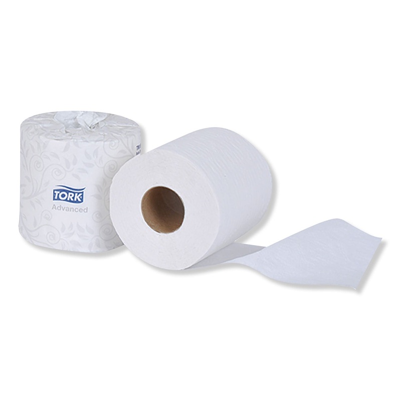 ADVANCED BATH TISSUE, SEPTIC SAFE, 2-PLY, WHITE, 500 SHEETS/ROLL, 80 ROLLS CARTON